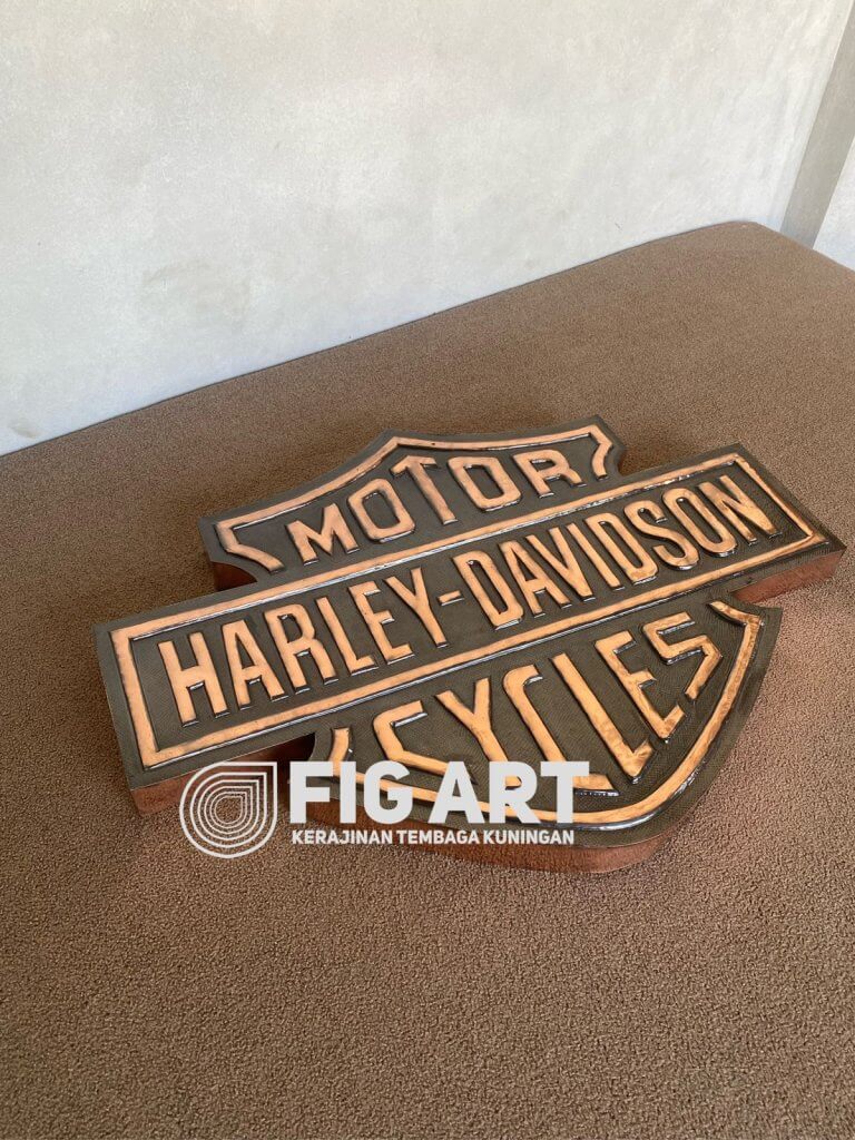 Logo Tembaga Harley Davidson
