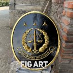 Logo Tembaga Kuningan Custom Dan Pembuatan Logo Kejaksaan Kuningan