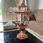 lampu tembaga stand