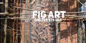 monumen hiasan dinding tembaga